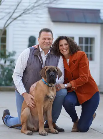 Dr. Russell and his wife, Cindy